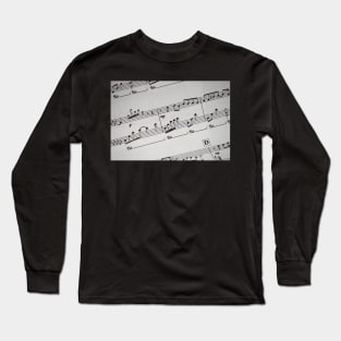 Musical Notes Long Sleeve T-Shirt